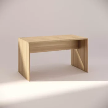 Large Native Oak Nested Timber Display Table