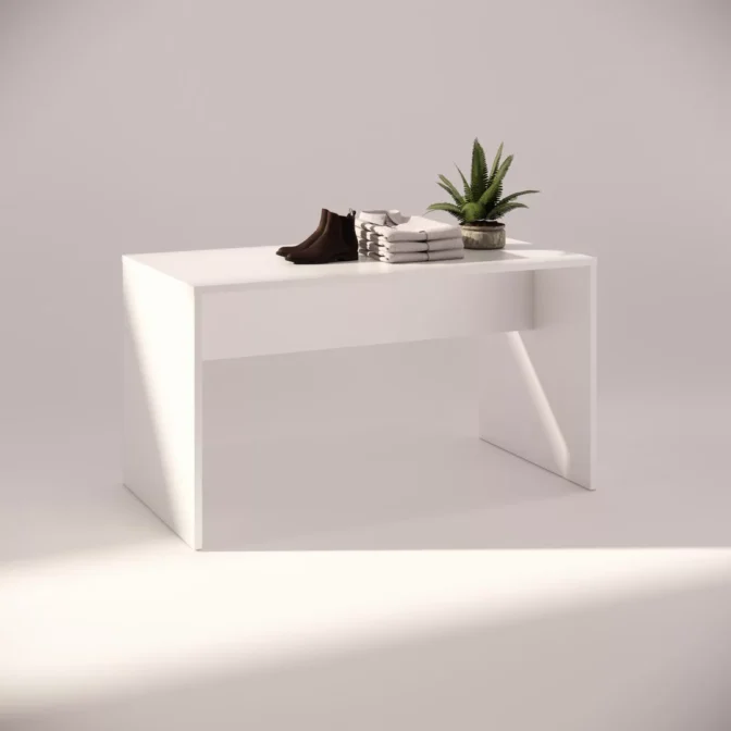 Large-White-Nested-Timber-Display-Table