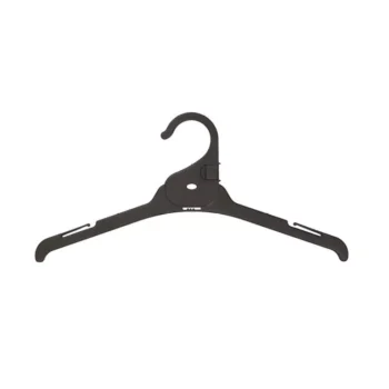 350mm Black Slimline Shirt Hangers