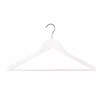 440mm White Flat Shirt Hangers
