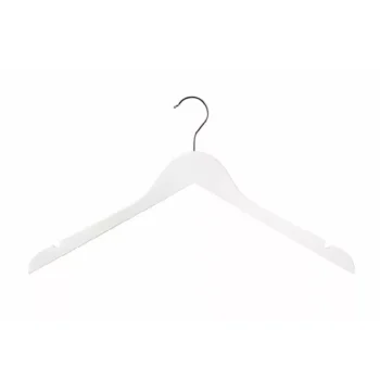 440mm Flat White Wishbone Hangers
