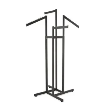 Four Way Rack with Straight & Sloping Arms