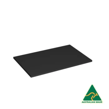 390x600mm Black Timber Shelf