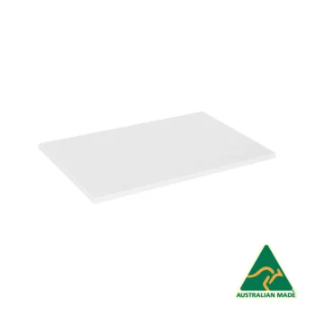 390x600mm White Timber Shelf