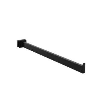 400mm Black UniSlot Straight Arm