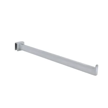 400mm Chrome UniSlot Straight Arm