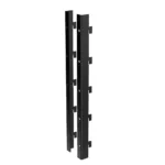 Black UniSlot Box/Drawer Mount Bracket Set