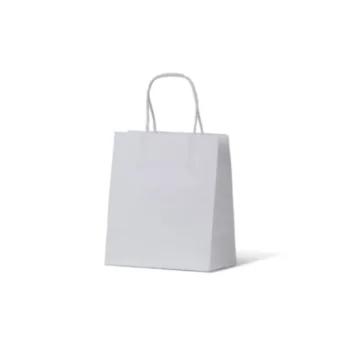 Toddler White Paper Carry Bags