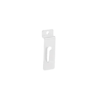 White Slatwall Picture Display Hook