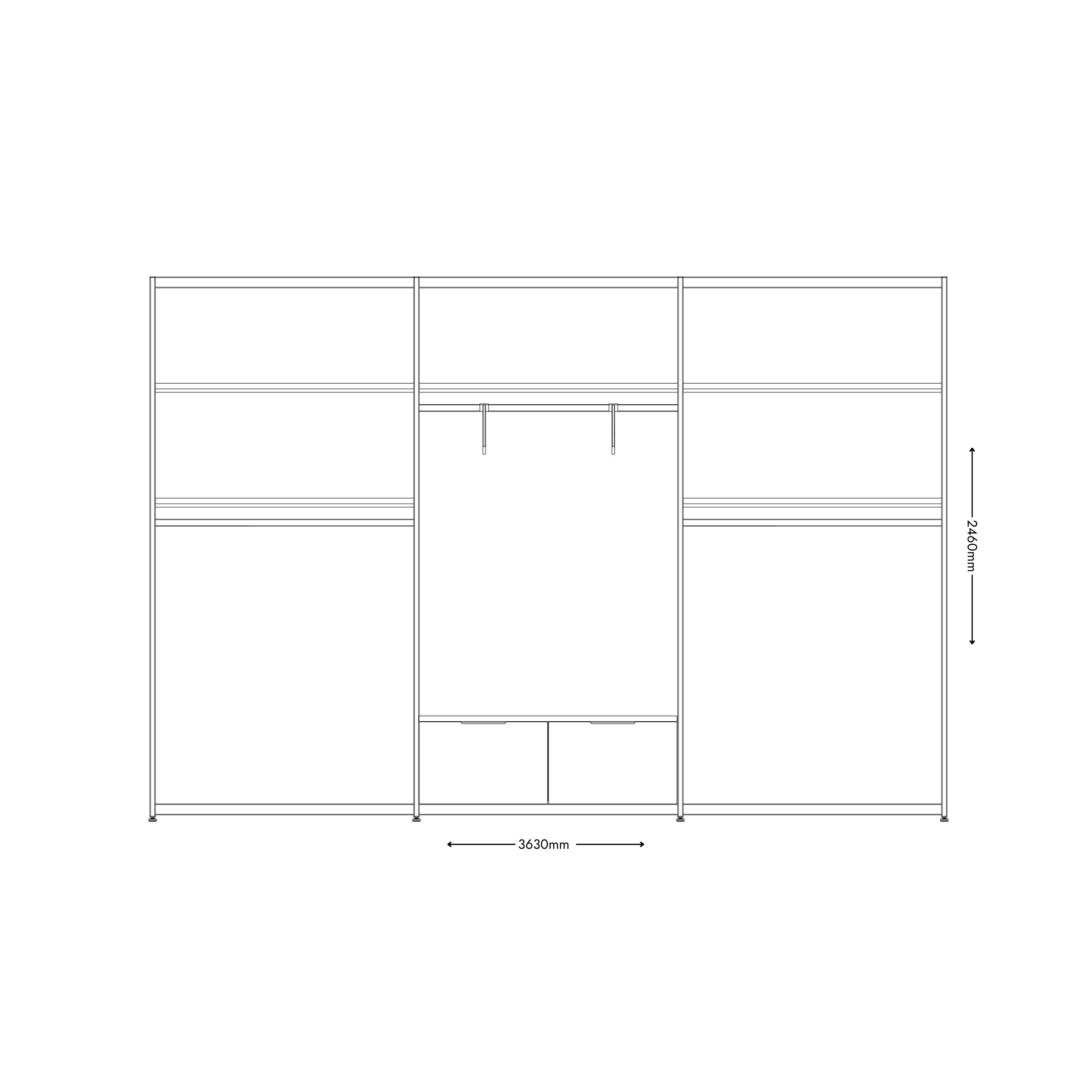 Cube Kitset A Front