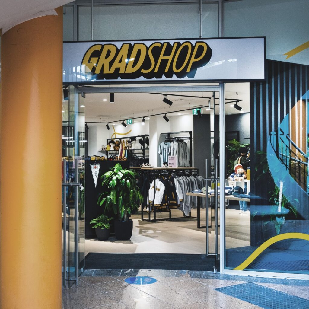 The Grad Shop Front