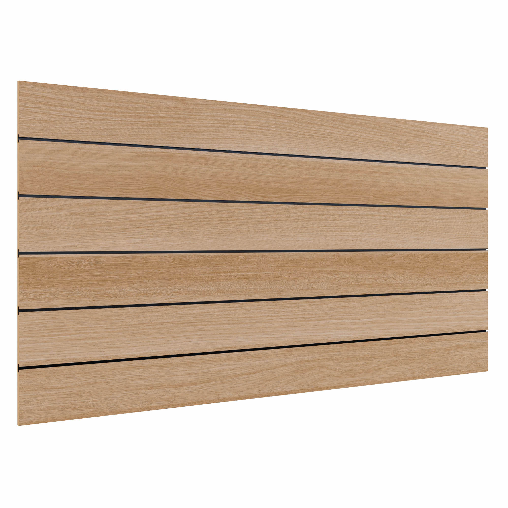 Slatwall Timber Panel - 200mm Centres - 2400mm W x 1200mm H