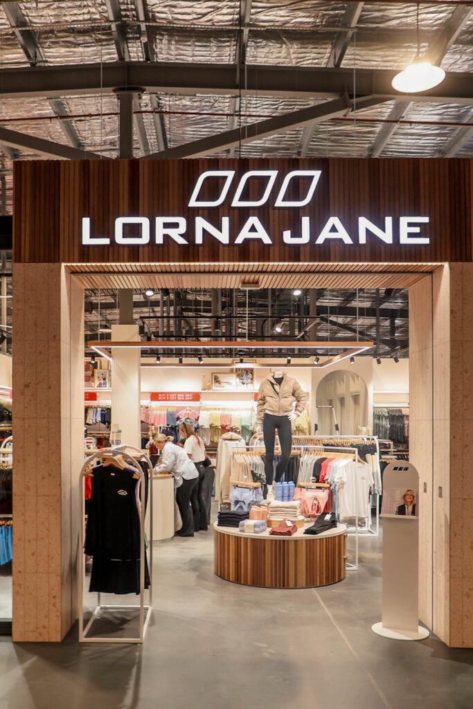 Lorna Jane ECQ Outlet Front of Store