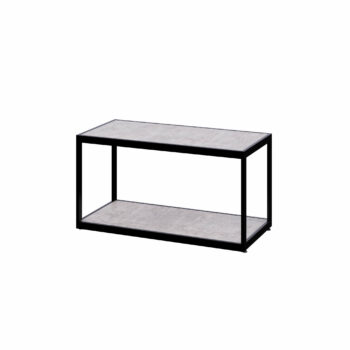 UniSlot™ Linear Nesting Unit – Steel Frame with Timber-Finished Top & Base Shelf