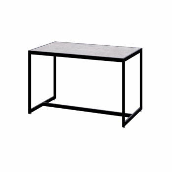 UniSlot™ Linear Display Table – Steel Frame with Timber-Finished Top