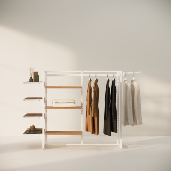 UniSlot™ H-Frame Gondola Kit C – Hanging & Shelving Retail Display – 1950mm W