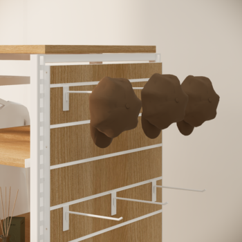 UniSlot™ H-Frame Gondola Kit E – Slatwall, Hanging & Shelving – 1960mm W