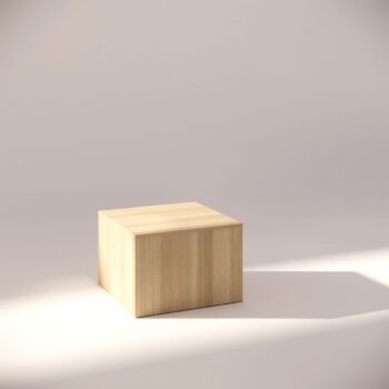 Display Pedestal – Square – 590 x 590 x 400mm H