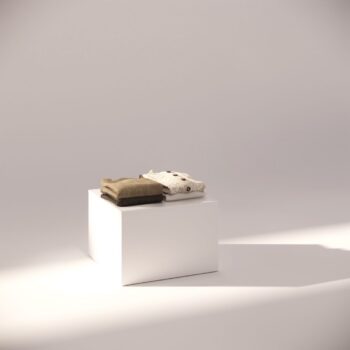 Display Pedestal – Square – 590 x 590 x 400mm H