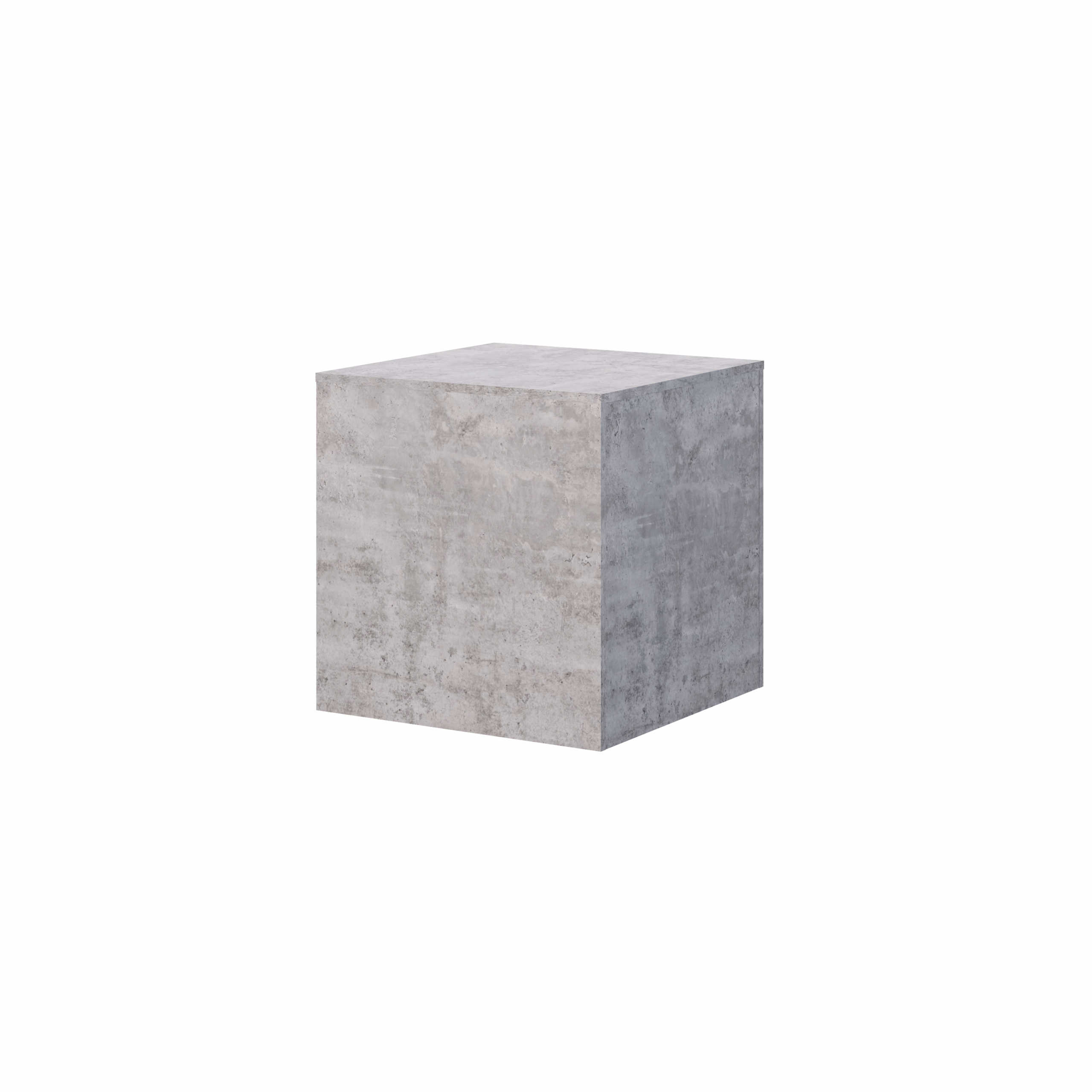 Display Pedestal in Concrete Matt