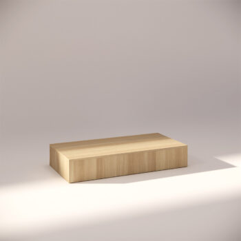 Display Pedestal – Rectangular – 1180 x 590 x 200mm H