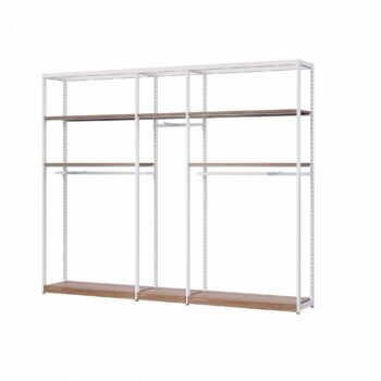 Retail Shelving – UniSlot™ Cube Kit D – Adjustable Hanging & Shelving Display – 2460mm H