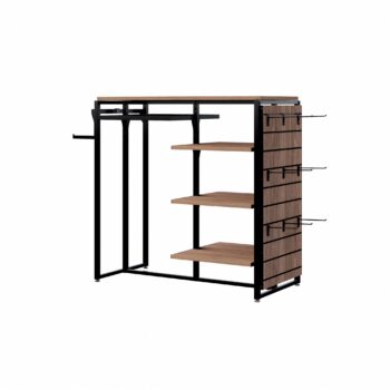 UniSlot™ H-Frame Gondola Kit E – Slatwall, Hanging & Shelving – 1960mm W