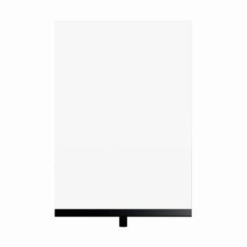 Frameless Acrylic Ticket Frame – Portrait – A4 & A5 Signage