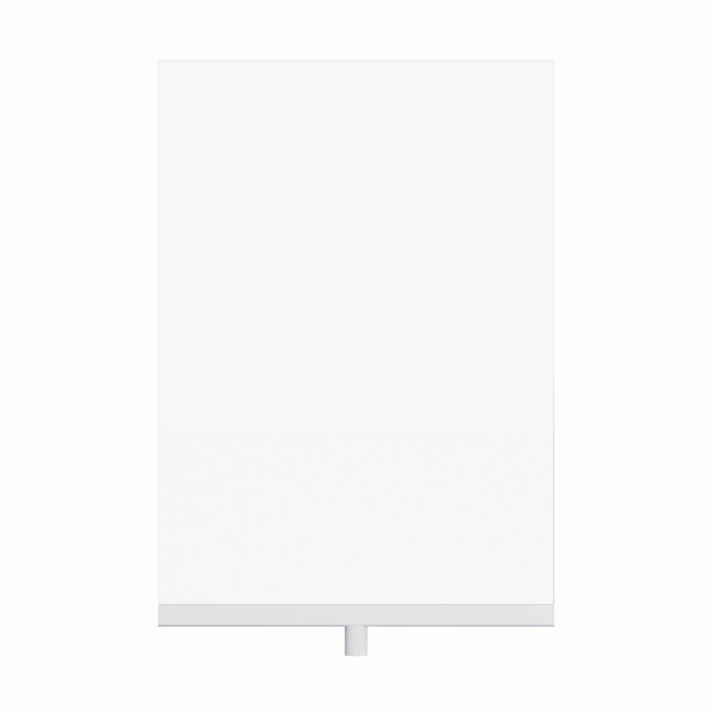 White Frameless A4 Ticketframe Holder