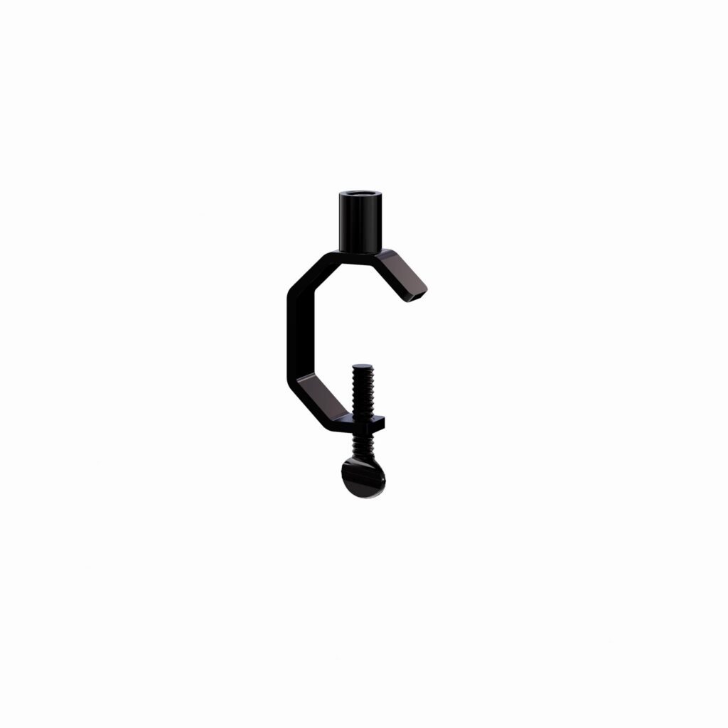 Black Universal Ticket Frame Clamp