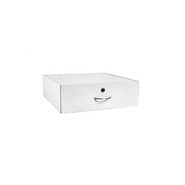 AF1324WH White Timber Counter Drawer Unit