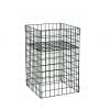 Small Black Collapsible Clearance Wire Bin
