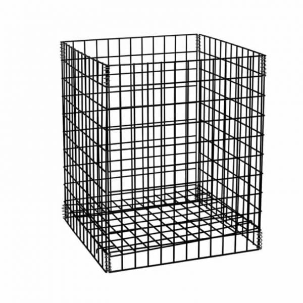 Large Black Collapsible Clearance Wire Bin
