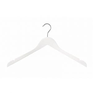 440mm Flat White Wishbone Hangers
