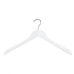 440mm White Wishbone Hanger<br>(Carton of 100)