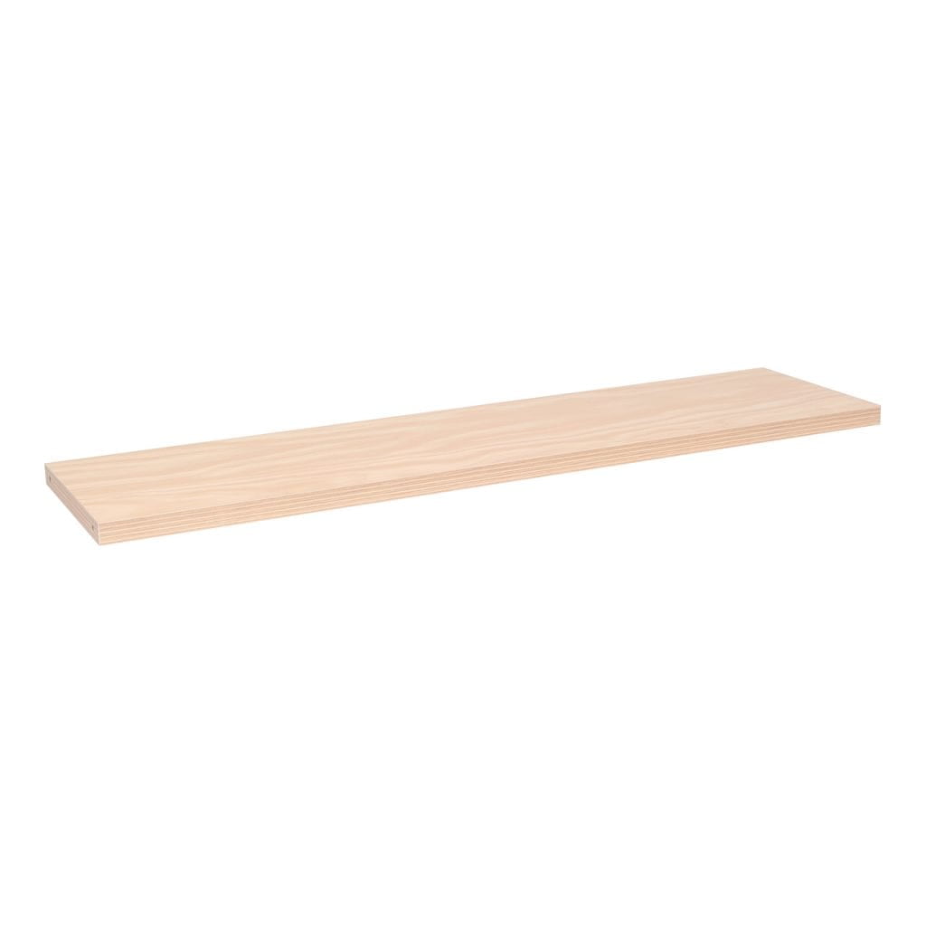 300x1200mm Ply MAXe Timber Shelf Apex Display