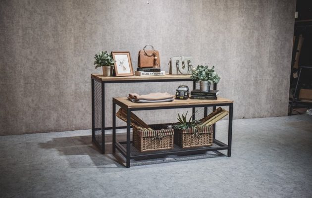 Industrial Nesting Display Table Set